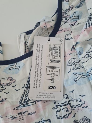 Marks & Spencer Cotton Dress