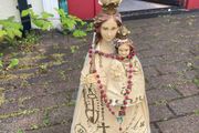 Large statue Virgin of Luxembourg free postage