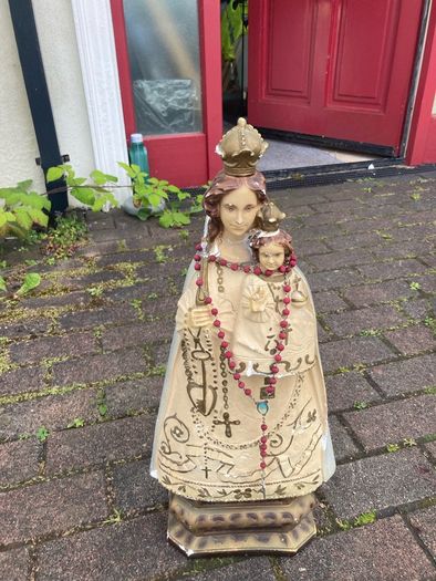 Large statue Virgin of Luxembourg free postage