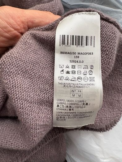 Eleventy Cashmere turtleneck violet Size M