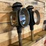 Pair of antique coach lamps Image 2