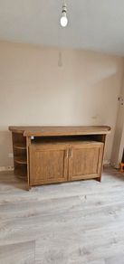 solid oak sideboard