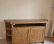 solid oak sideboard