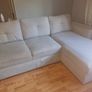 L Shaped Corner Sofa Bed With Storage - Taupe Image 3