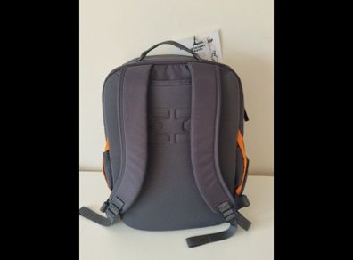 Minimeis G4 shoulder carrier, grey/orange