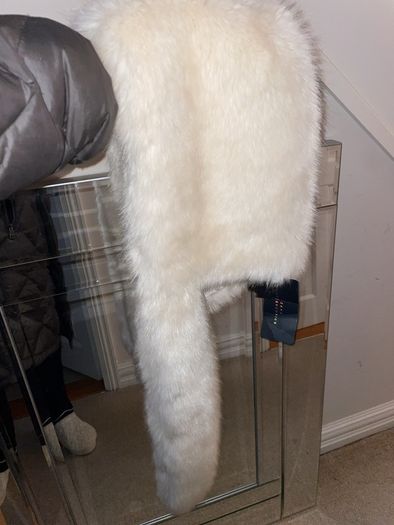 Zara Faux Fur Hat Medium