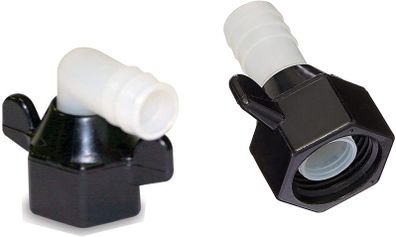 Shurflo Pump Fittings Elbow and Straight 1/2"