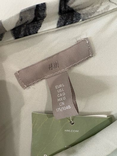 h&m one shoulder dress