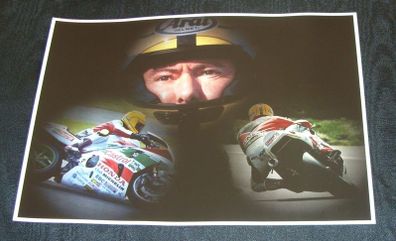 Joey Dunlop Poster Print Collage
