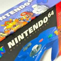 Nintendo N64 Controller in Blue - Boxed - Beautiful