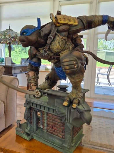 Tmnt Ninja Turtle Leonardo Custom Printed And Painted