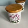 Portmeiroon botonical spice   jars with wooden lids Image 6