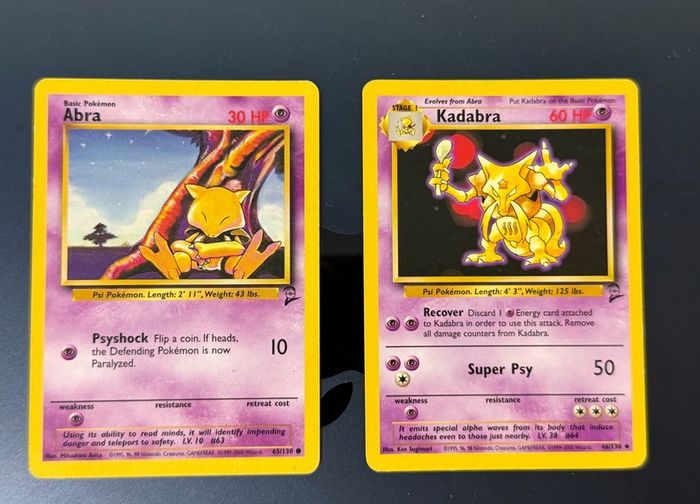 Pokemon - (1) Abra & Kadabra
