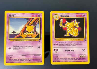 Pokemon - (1) Abra & Kadabra