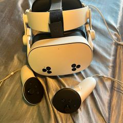 Meta quest 3s with battery pack headband