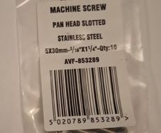 Job lot: over 160 packets of screws, nails etc