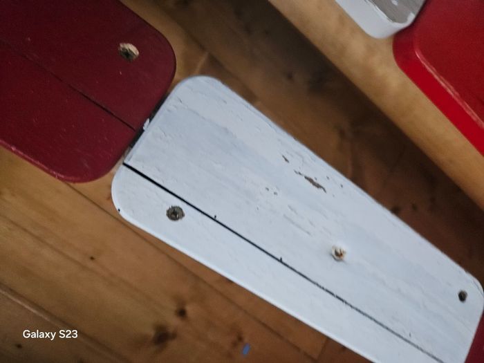 Wooden gymnastics beam