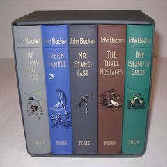 The Adventures of Richard Hannay - John Buchan - Folio Society Box Set
