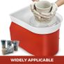 25cm Electric Pottery Wheel Ceramic Machine with Foot Pedal Image 3