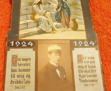antique picture card, possibly militaria ww1 era