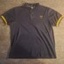 Rare Vintage 2009 Fred Perry x size? Blank Canvas Polo Shirt Mens M Navy Image 4