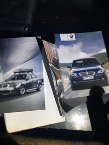 Bmw E60 E61handbook Owners Manual Wallet Pack Service Book
