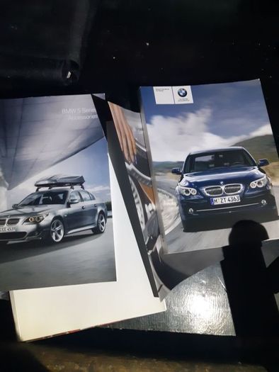 Bmw E60 E61handbook Owners Manual Wallet Pack Service Book
