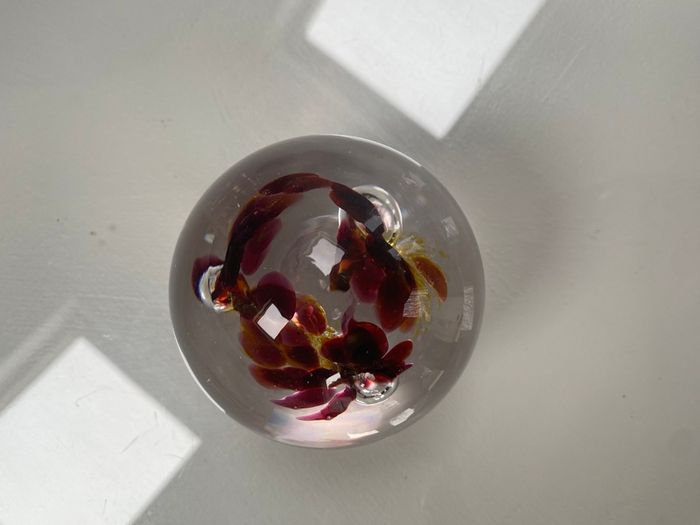 Vintage Glass paperweight