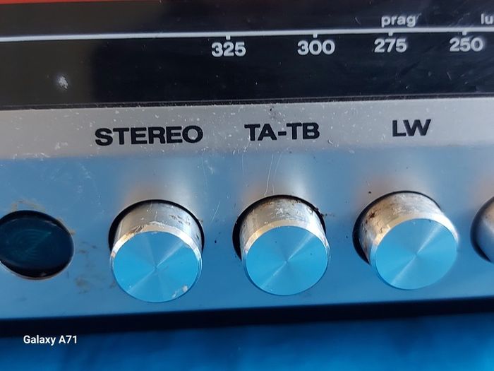 Telefunken Cavatine 201, Mw, Lw Radio plus Tape Deck, German Model in German Language, Powers on and off