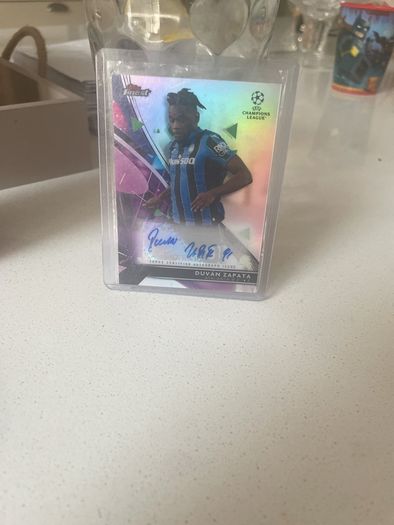 football card autograph