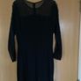 Sandro black dress size 2 - uk 10. Great cond Image 2