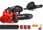 BU-KO 26 cc Lightweight 3.5kg - Top Handled Petrol Chainsaw | 3 Chains and 10