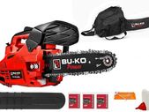 BU-KO 26 cc Lightweight 3.5kg - Top Handled Petrol Chainsaw | 3 Chains and 10