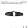 BMW M4 style wing mirror cover (Matte black) Image 6