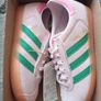 Adidas Gazelle Pink Green New Image 2