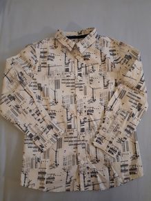 NEW M&S (7-8Y) Boy Long Sleeve Shirt Top