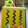 B. toys Zany Zoo Wooden Activity Cube Assortment Image 2