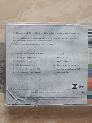 Sheila Chandra CD - Moonsung: A Real World Retrospective