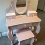 Wooden vanity table Image 2