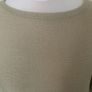 Gold sparkle fine knit jumper. Size 12 Image 2