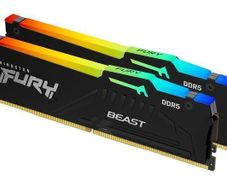 32GB DDR5 RGB (16GB x2) Kingston Gaming Memory with RGB Lighting