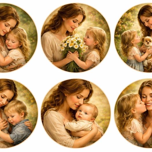 Decoupage graphics on printable rice paper