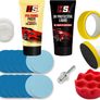HS Headlight Restoration Kit - Complete set for Polishing Dull and Worn Headlights for Car Restoration - Repair Yellow Faded Headlights  Car Headlamp Cleaner To Restore Clarity made in EU Image 6