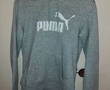 Puma Grey Marl Sweatshirt UK 10 - January Clearance