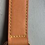 Unbranded 100% Vachetta Leather Strap for Louis Vuitton bags Image 7