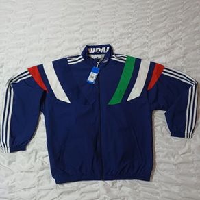 Adidas Originals Mens Balanta 96 Track Top Jacket - Medium - Dark Blue - Trefoil