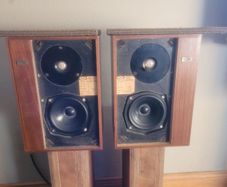 Original 1960s Kef Cresta Loudspeakers