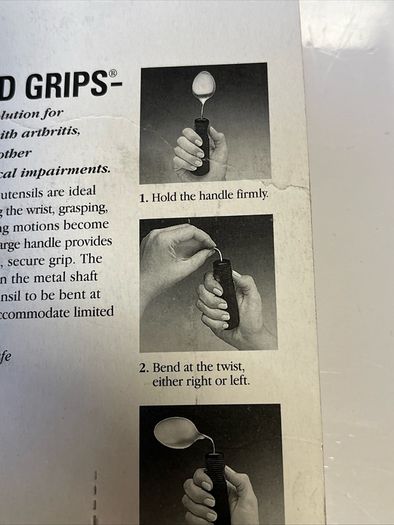 2 x OXO Set Good Grips Bendable Spoon - Special Needs - Arthritis Care. New in Pkg.