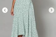 Silk Fred Wrap Dress BNWT
