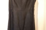 PVC Black Mini Dress Size 12